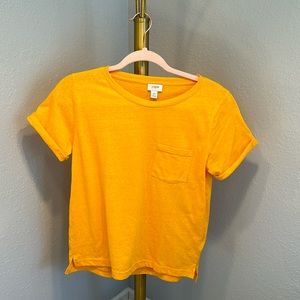 J Crew Golden Yellow T-Shirt